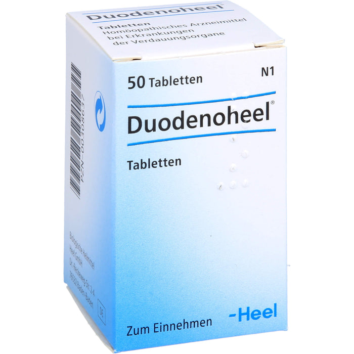 Duodenoheel Tabletten bei Erkrankungen der Verdauungsorgane, 50 pcs. Tablets