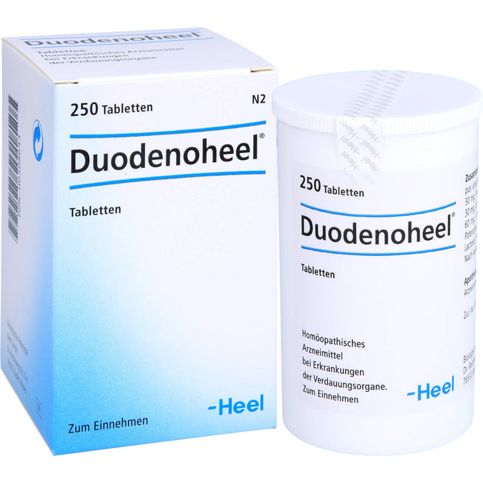 Duodenoheel Tabletten bei Erkrankungen der Verdauungsorgane, 250 pcs. Tablets