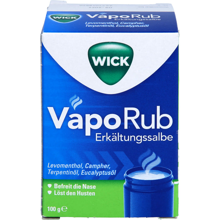 WICK VapoRub Erkältungssalbe, 100 g Ointment