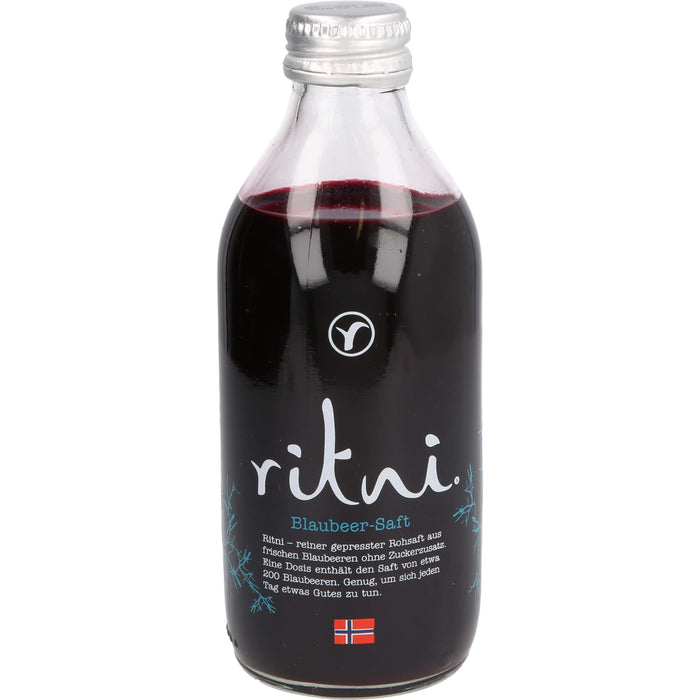 ritni Blaubeer-Saft, 260 ml Lösung