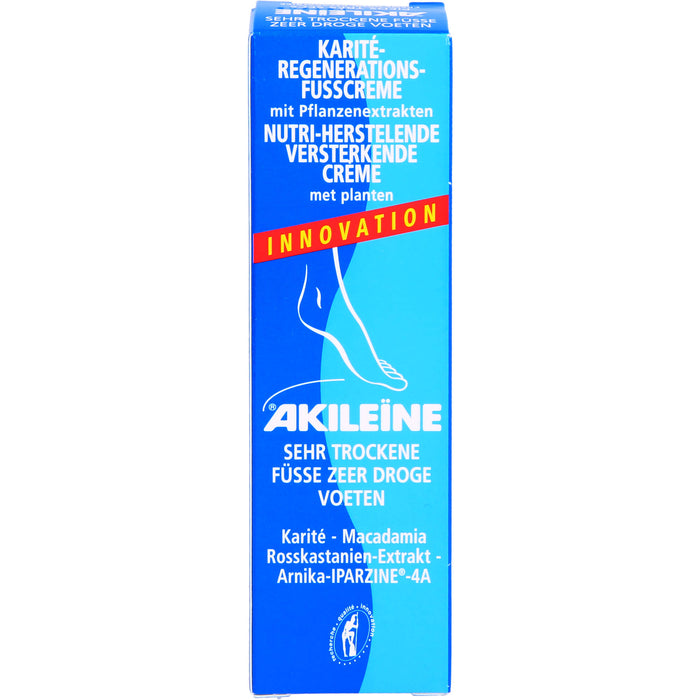 AKILEÏNE Karité-Regenerations-Fusscreme, 50 ml Cream