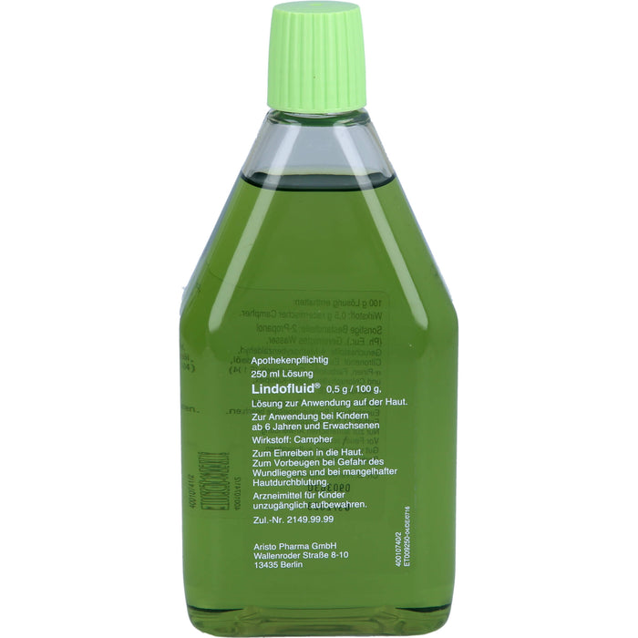 Lindofluid Lösung bei Gefahr des Wundliegens sowie mangelhafter Hautdurchblutung, 250 ml Lösung