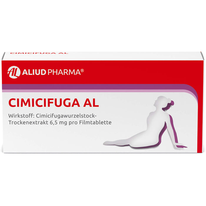 CIMICIFUGA AL Filmtabletten bei Wechseljahresbeschwerden, 30 pc Tablettes