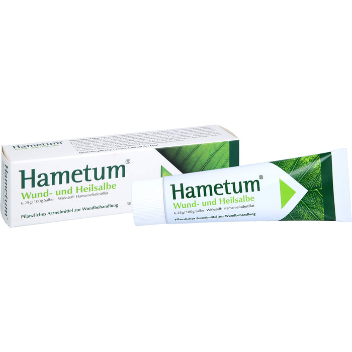 Hametum Wund- und Heilsalbe zur Wundbehandlung, 50 g Ointment