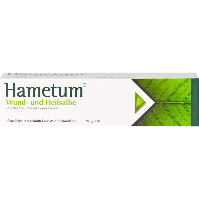 Hametum Wund- und Heilsalbe zur Wundbehandlung, 200 g Onguent