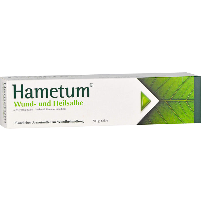 Hametum Wund- und Heilsalbe zur Wundbehandlung, 200 g Ointment