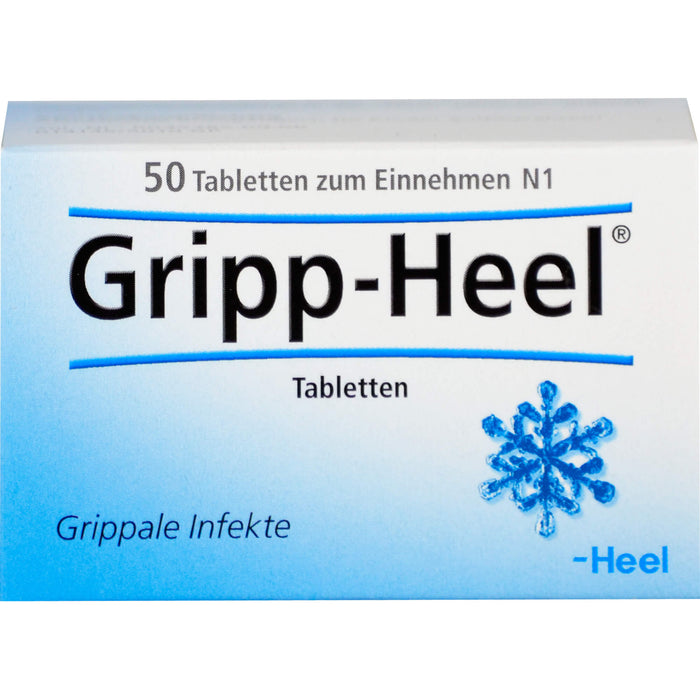 Gripp-Heel Tabletten bei grippalen Infekten, 50 pcs. Tablets