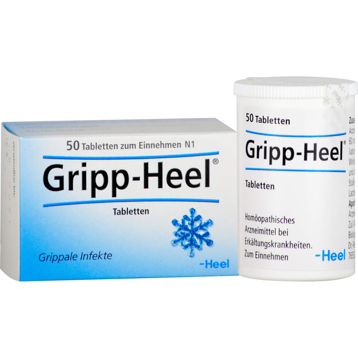 Gripp-Heel Tabletten bei grippalen Infekten, 50 St. Tabletten