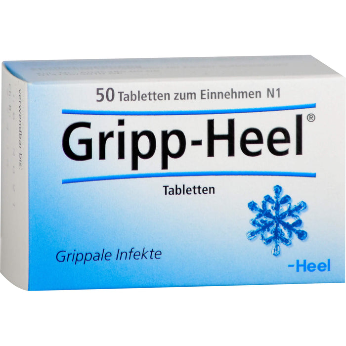 Gripp-Heel Tabletten bei grippalen Infekten, 50 pc Tablettes