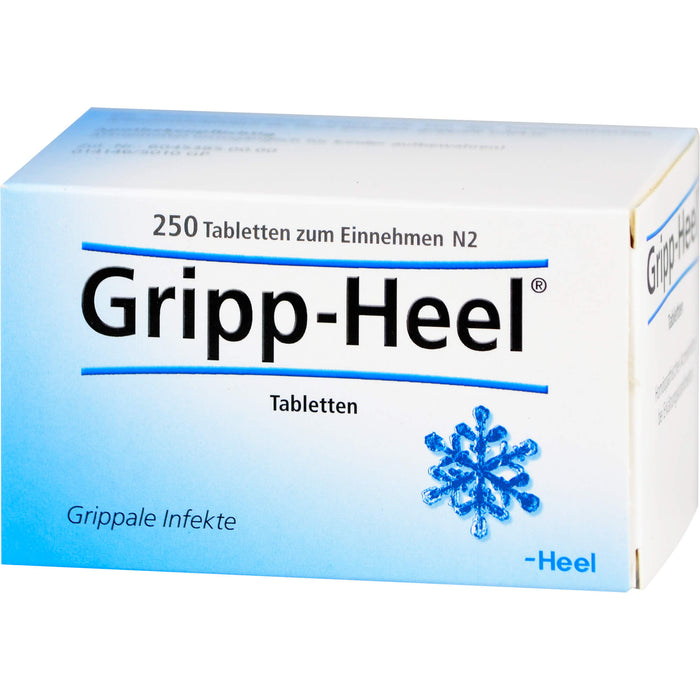 Gripp-Heel Tabletten bei grippalen Infekten, 250 pcs. Tablets