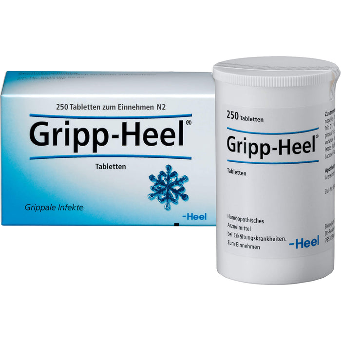 Gripp-Heel Tabletten bei grippalen Infekten, 250 St. Tabletten