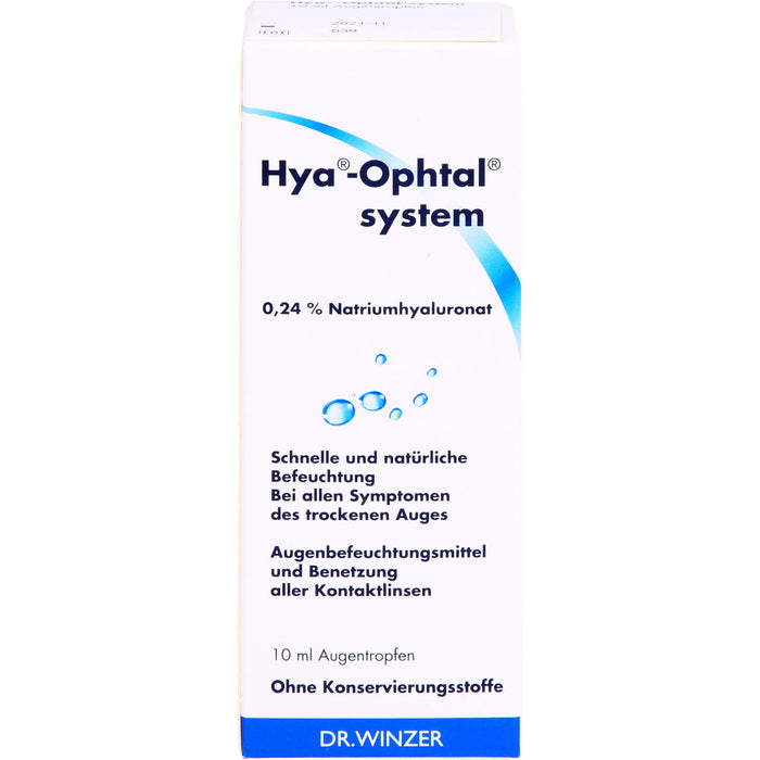 Hya-Ophtal system, 10 ml ATR