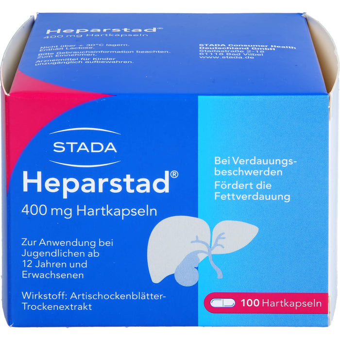 Heparstad 400 mg Hartkapseln, 100 pc Capsules