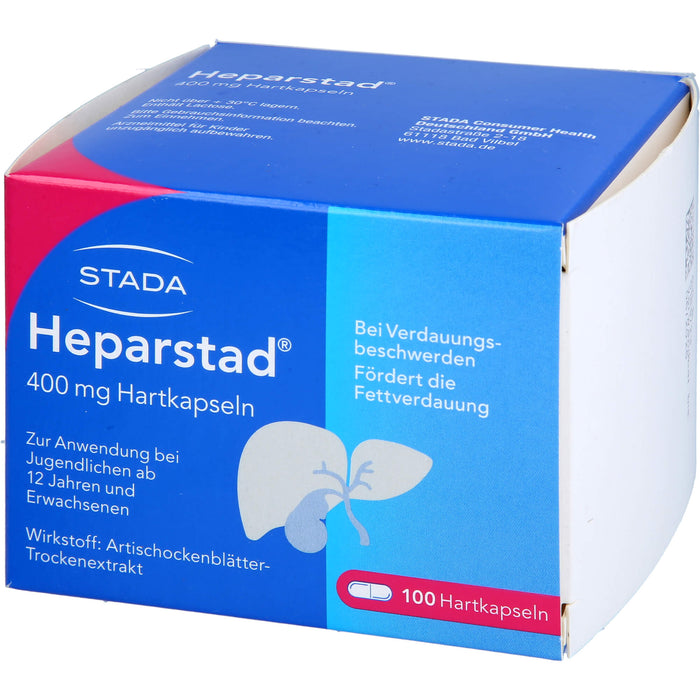 Heparstad 400 mg Hartkapseln, 100 pc Capsules