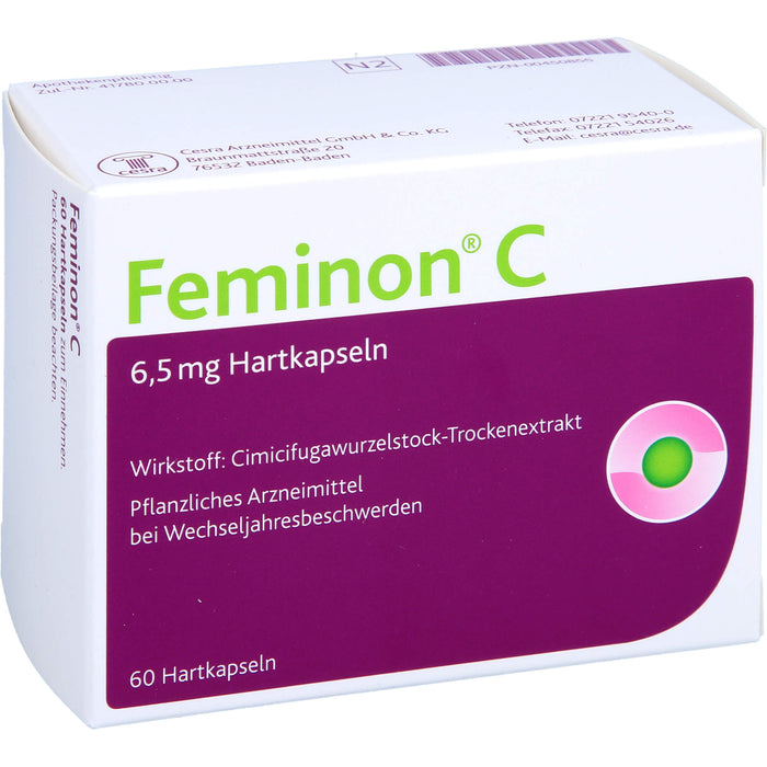 Feminon C 6,5 mg Hartkapsel, 60 pc Capsules