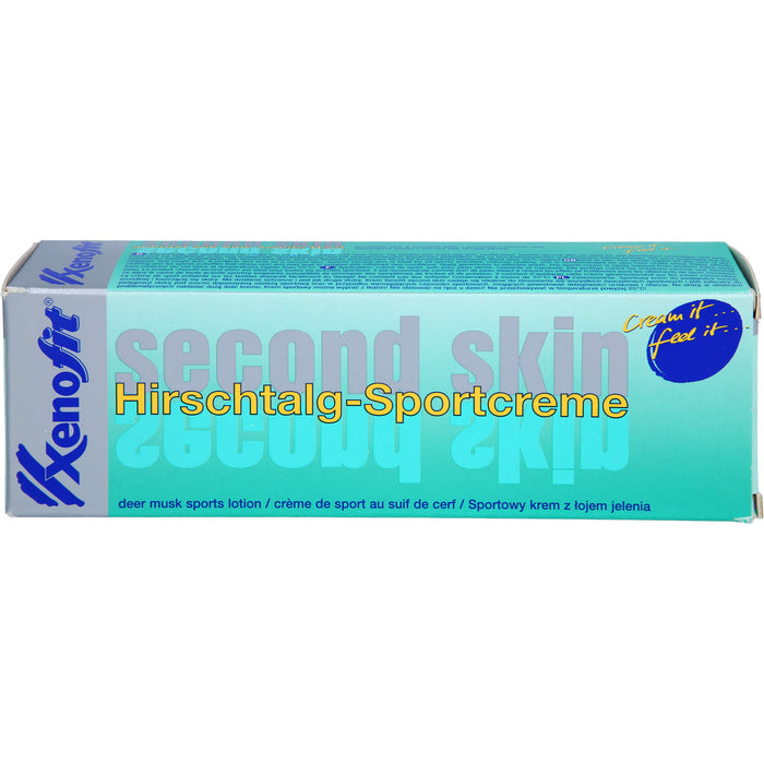 Xenofit Second Skin Hirschtalg-Sportcreme, 125 ml Cream