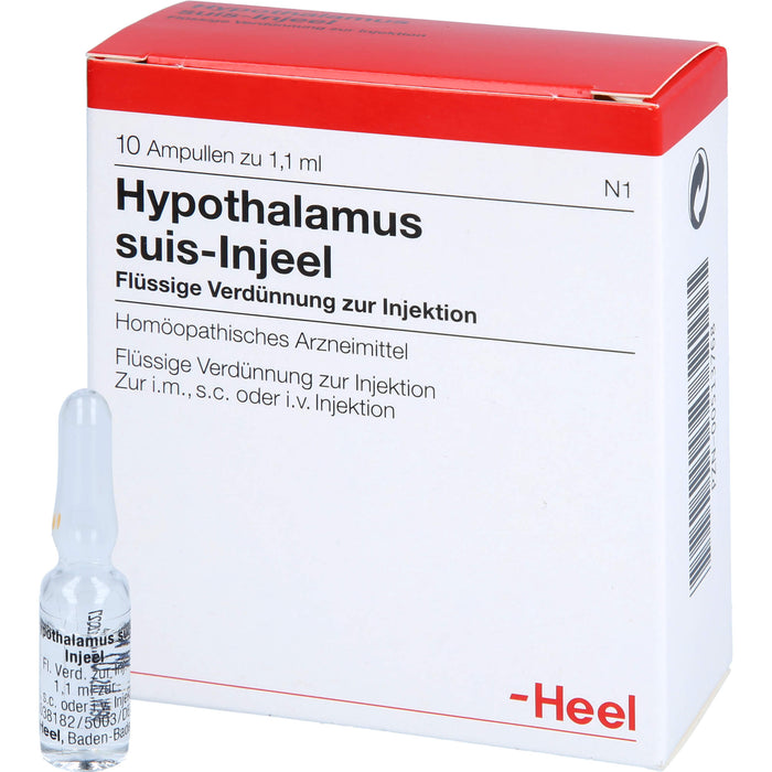 Heel Hypothalamus suis-Injeel flüssige Verdünnung, 10 St. Ampullen