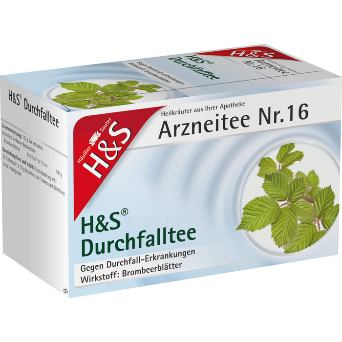 H&S Durchfalltee, 20 St. Filterbeutel