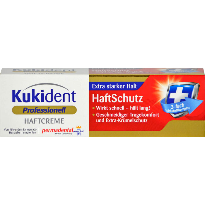 Kukident Haftschutz extra stark Haftcreme, 40 g Cream