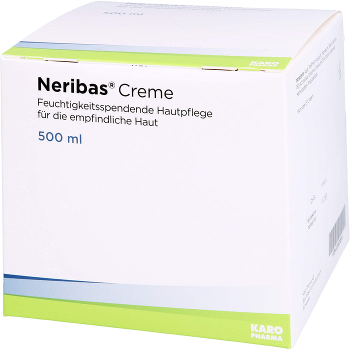 Neribas Creme feuchtigkeitsspendende Hautpflege für die empfindliche Haut, 500 ml Cream