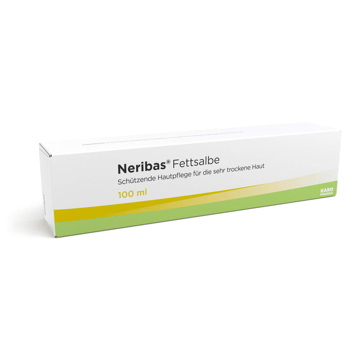 Neribas Fettsalbe schützende Hautpflege für sehr trockene Haut, 100 ml Fatty ointment