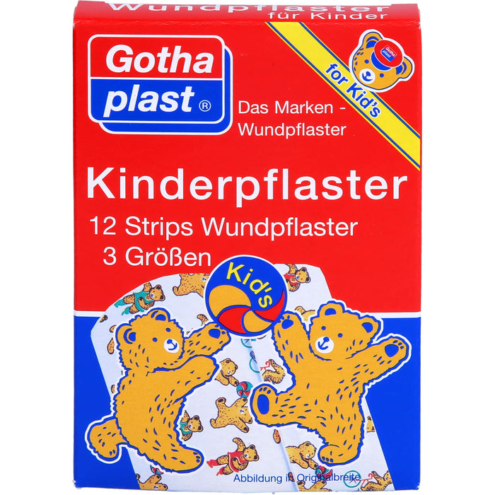 Gothaplast Kinderpflaster Strips, 12 pcs. Patch