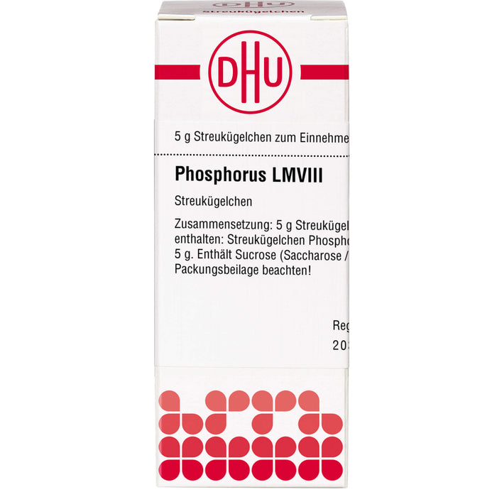 Phosphorus LM VIII DHU Globuli, 5 g Globuli