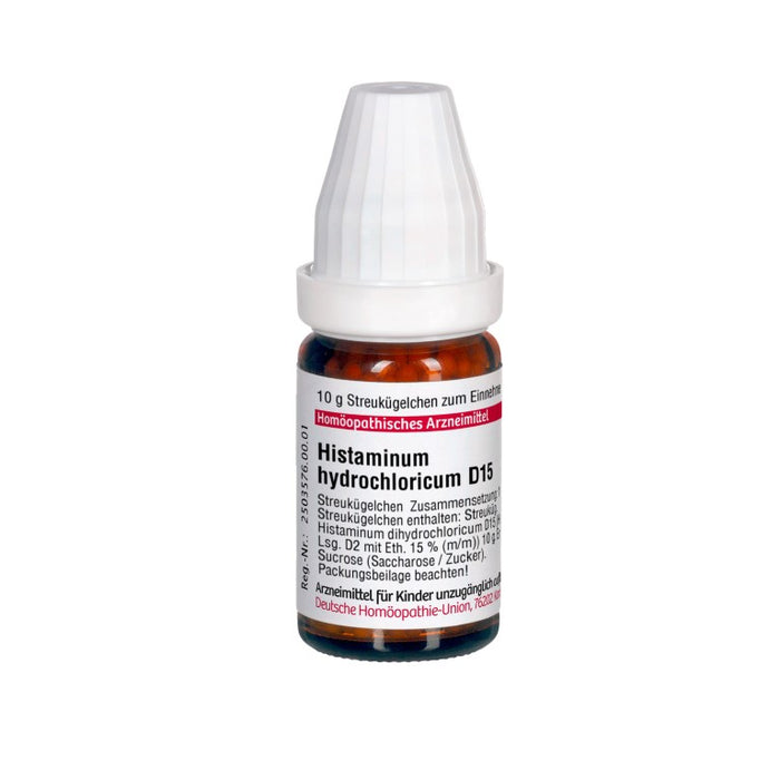 DHU Histaminum hydrochloricum D15 Streukügelchen, 10 g Globuli