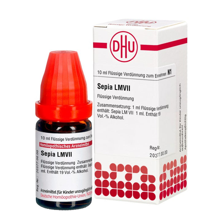 DHU Sepia LM VII Dilution, 10 ml Lösung