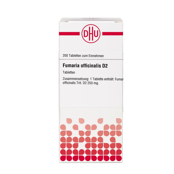 DHU Fumaria officinalis D2 Tabletten, 200 St. Tabletten