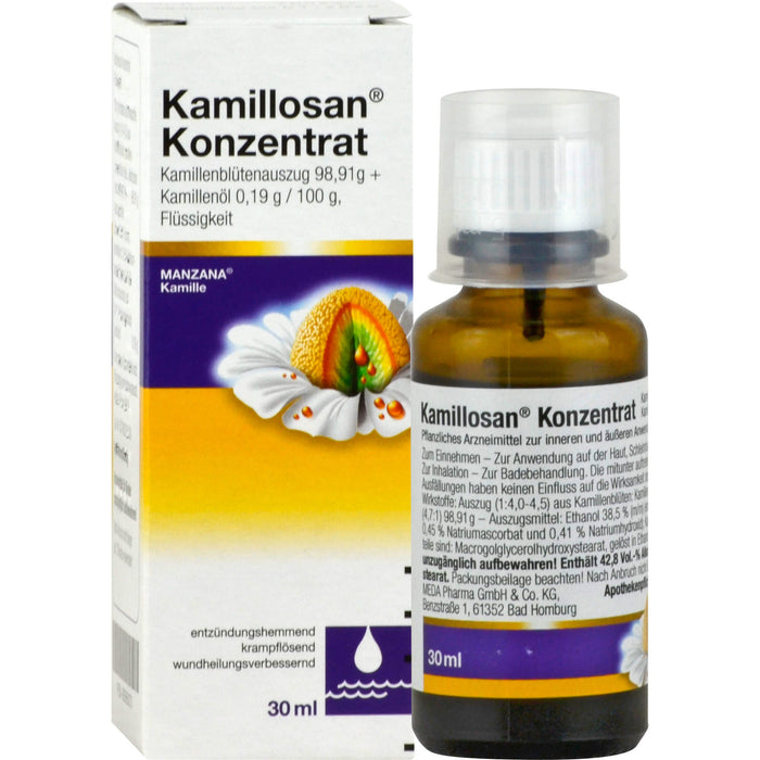 Kamillosan Konzentrat Flüssigkeit entzündungshemmend, 30 ml Solution