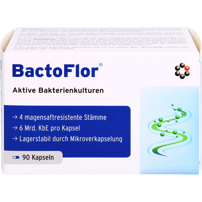 BactoFlor aktive Bakterienkulturen Kapseln, 90 pcs. Capsules