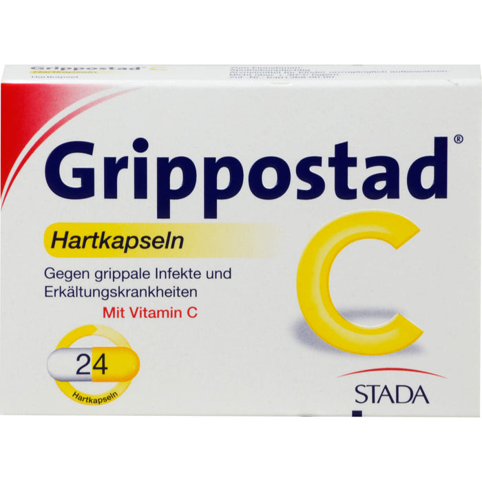 Grippostad C Hartkapseln Original STADA, 24 pc Capsules