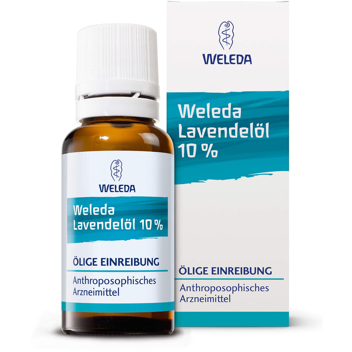 WELEDA Lavendelöl 10% ölige Einreibung, 20 ml Öl