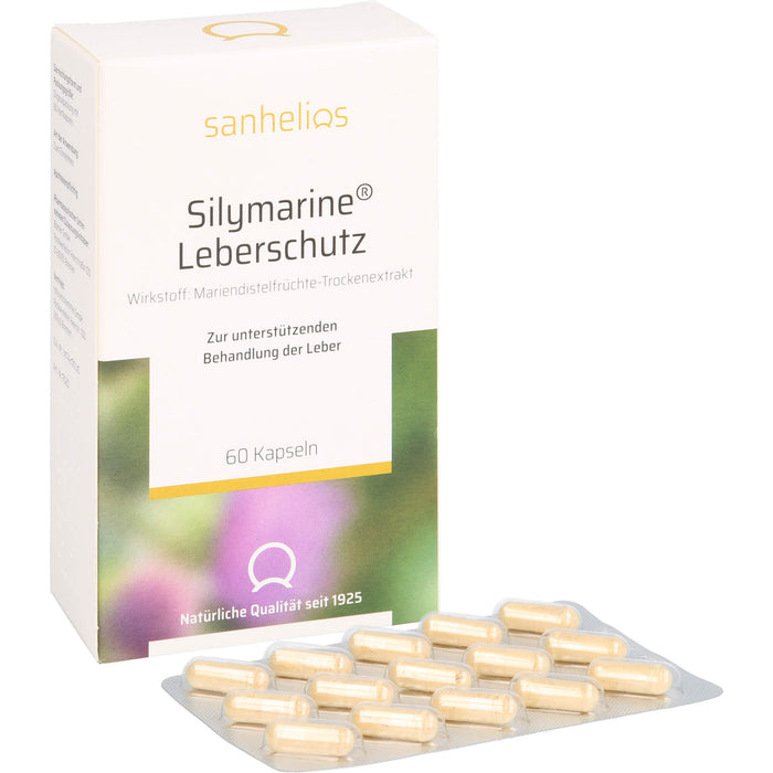 Silymarine Leberschutz-Kapseln, 60 pcs. Capsules