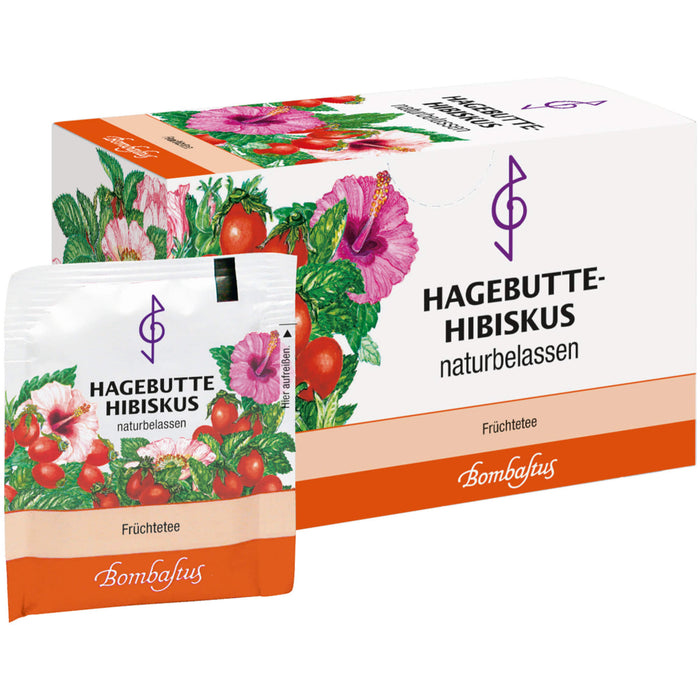 Bombastus Hagebutte-Hibiskus Früchtetee, 20 pcs. Filter bag