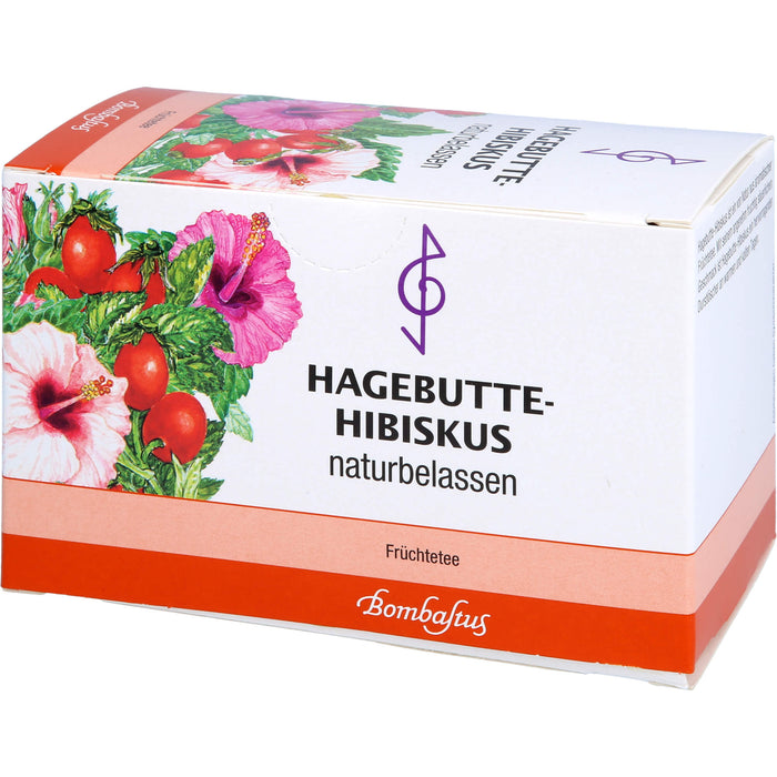 Bombastus Hagebutte-Hibiskus Früchtetee, 20 pcs. Filter bag