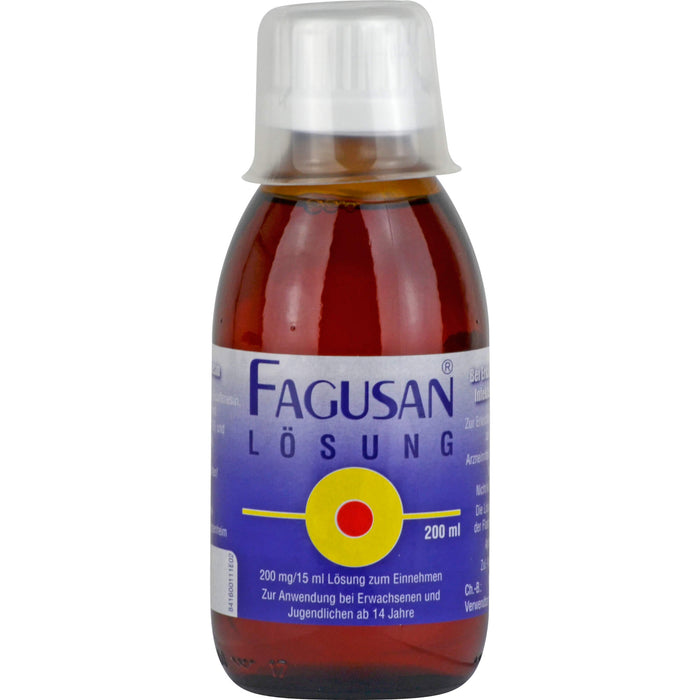 FAGUSAN Lösung bei Erkältungen, grippalen Infekten und Bronchitis, 200 ml Lösung