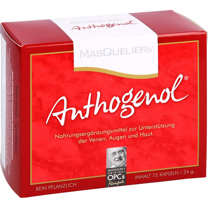 MASQUELIER's Original OPCs Anthogenol Kapseln, 75 pc Capsules