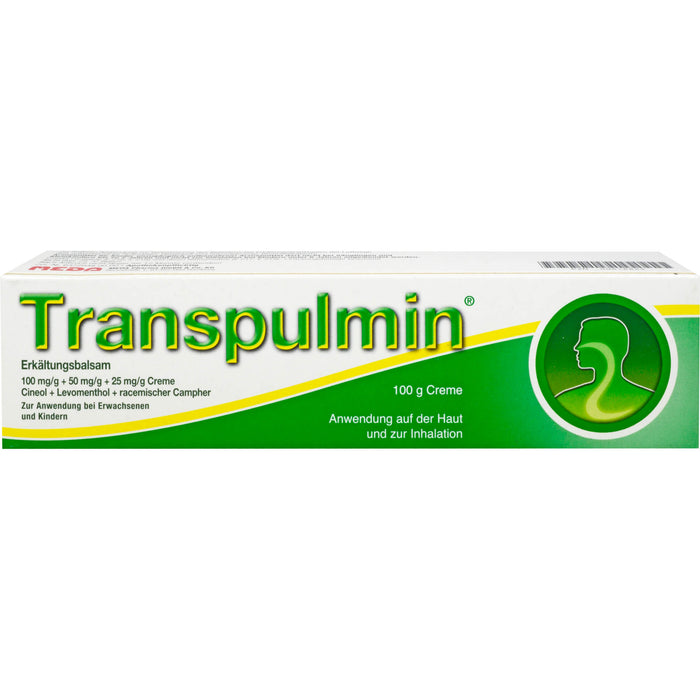 Transpulmin Erkältungsbalsam, 100 g Cream