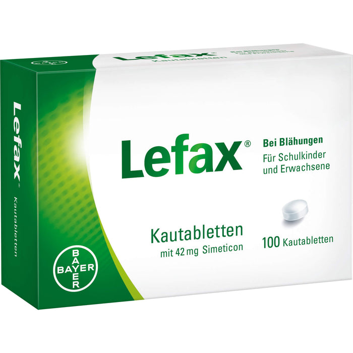 Lefax Kautabletten, 100 St. Tabletten