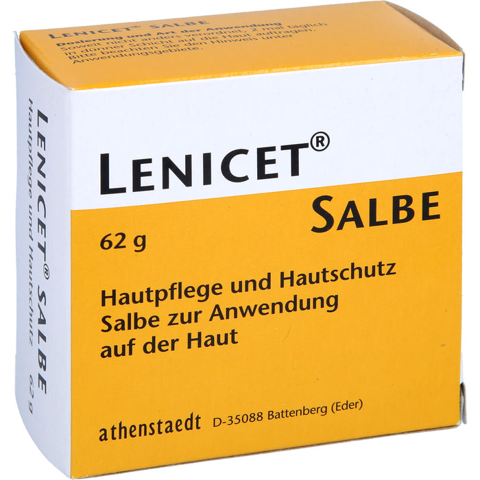 Lenicet Salbe zum Schutz der Haut, 62 g Ointment