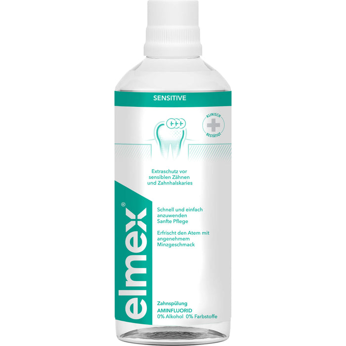 Elmex Sensitive Zahnspülung, 400 ml Solution