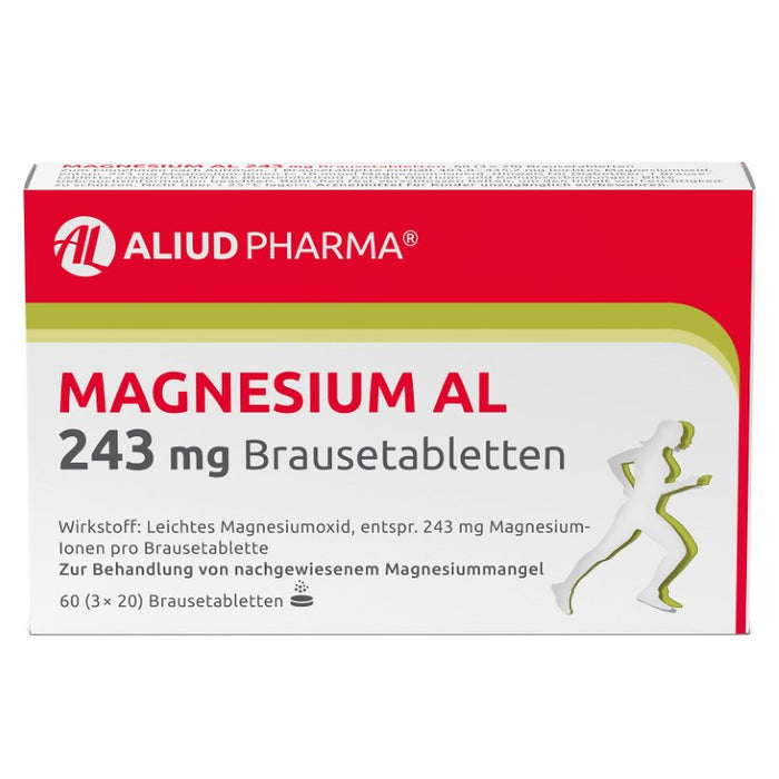 Magnesium AL 243 mg Brausetabletten, 60 pcs. Tablets