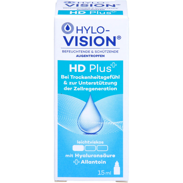 Hylo-Vision HD plus Augentropfen, 15 ml Lösung