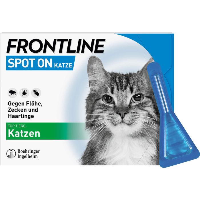 FRONTLINE Spot on Katze Pipette, 3 pc Ampoules