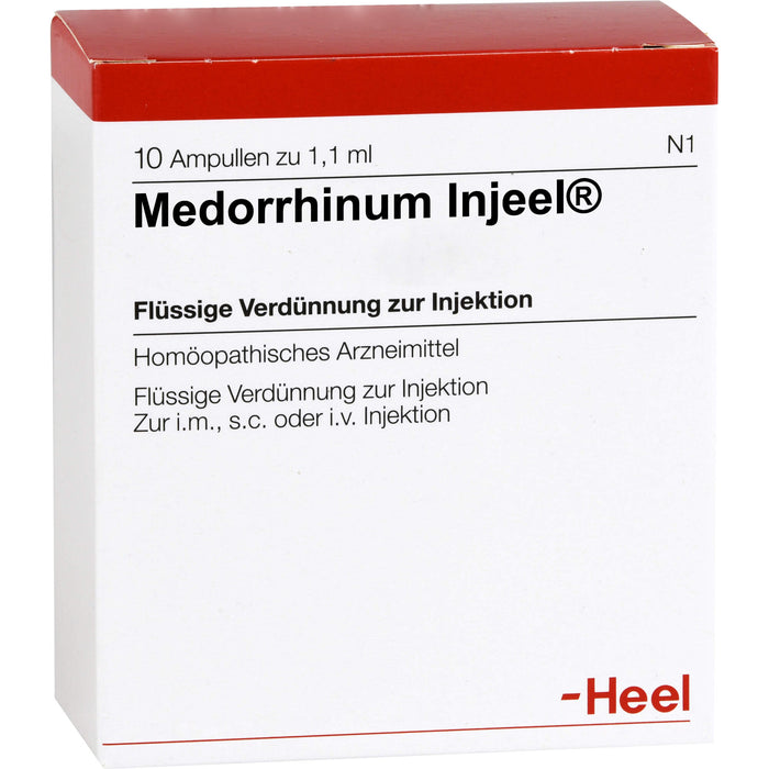 Medorrhinum Injeel Amp., 10 pc Ampoules