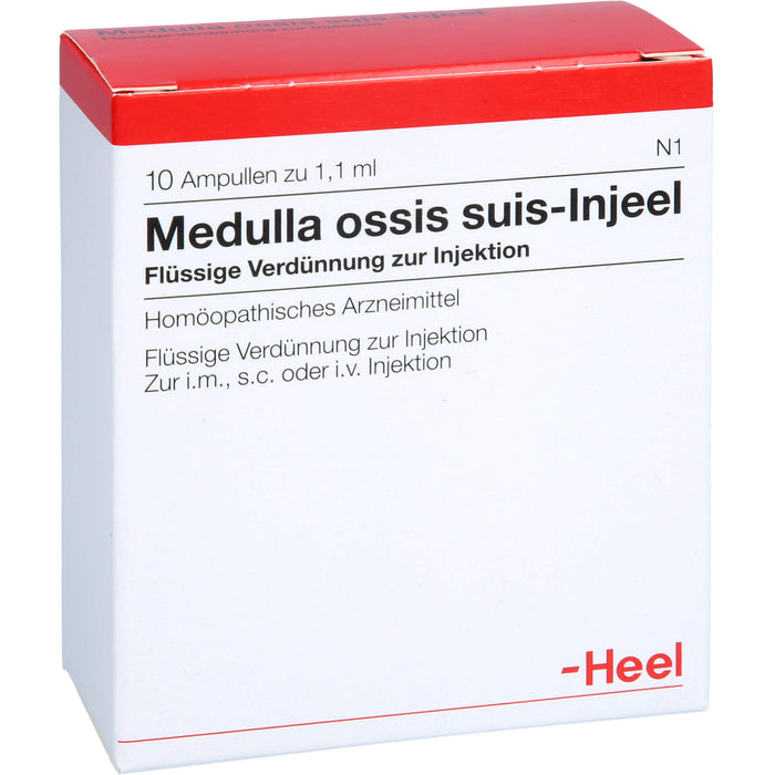 Heel Medulla ossis suis-Injeel flüssige Verdünnung zur Injektion, 10 pc Ampoules