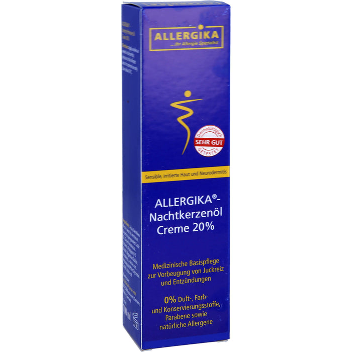 ALLERGIKA Nachtkerzenölcreme 20%, 100 ml Cream