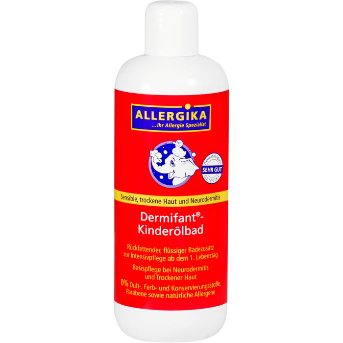 ALLERGIKA Dermifant-Kinderölbad, 500 ml Öl